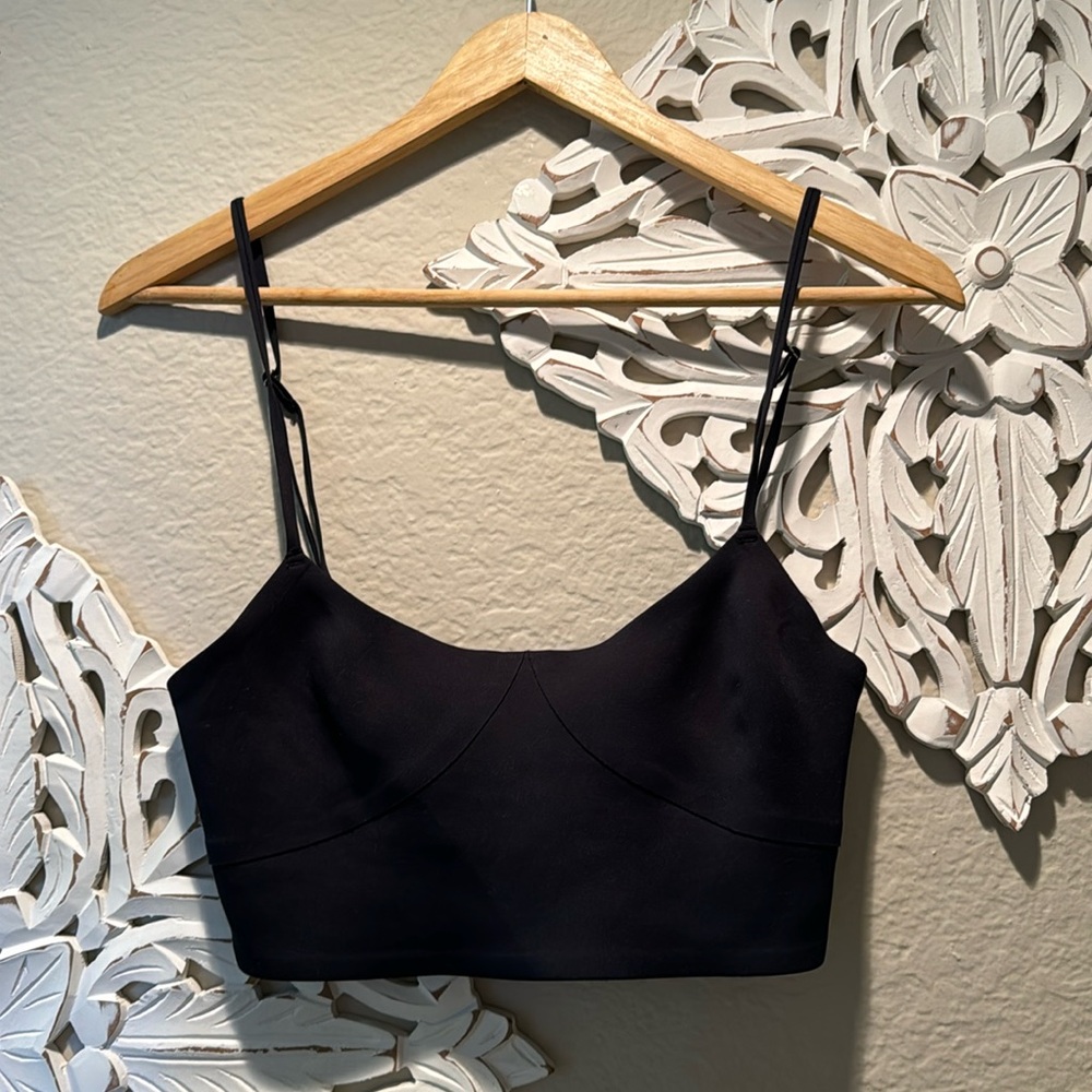 Free People Black Bra